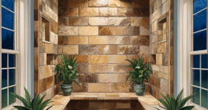 Read more about the article Master Bathroom Walk-in Shower Ideas