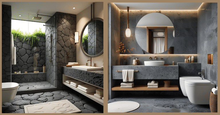 Idee bagno in pietra lavica