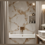 Idee bagno piccolo stretto marmo